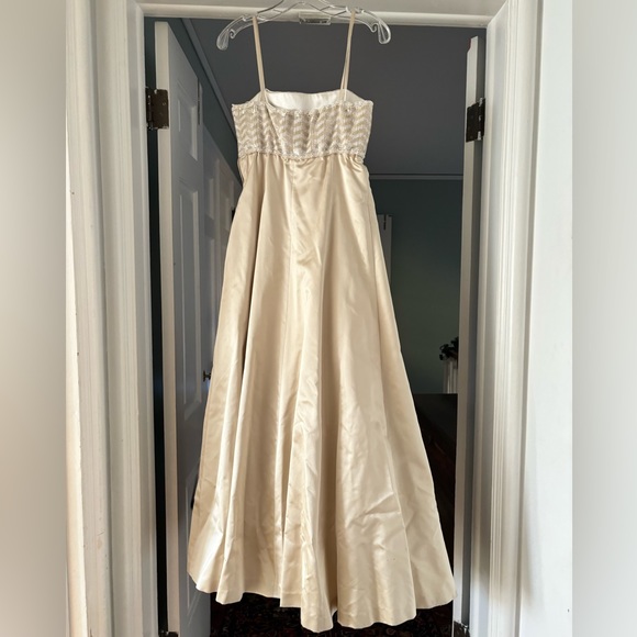 ESCADA COUTURE Vintage Silk Evening Gown - Picture 2 of 5